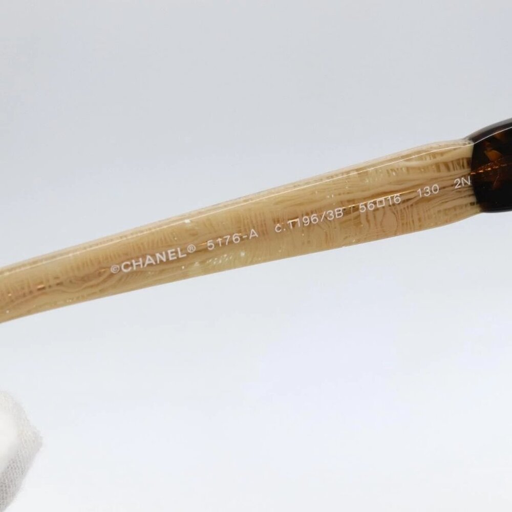 CHANEL Sunglasses plastic Beige CC Auth ka963 - Picture 10 of 16